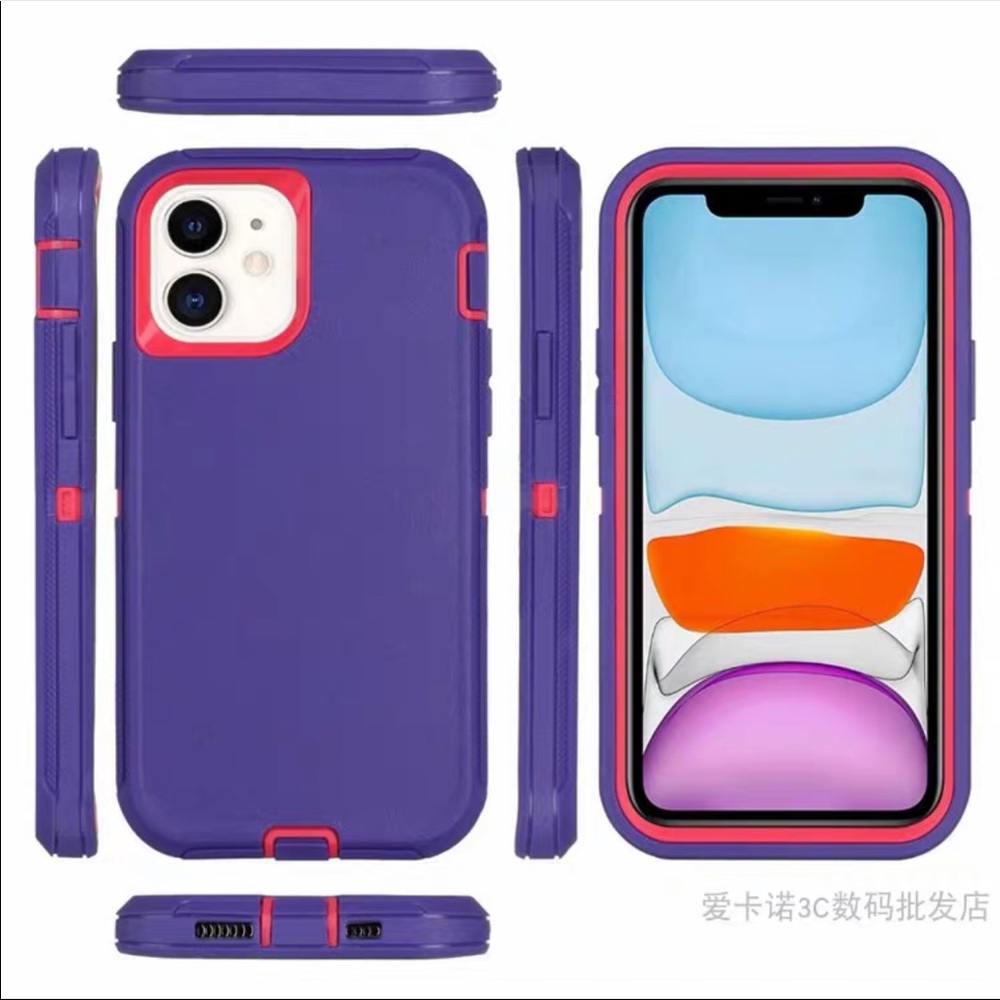 Apple iPhone 12 Pro Max silicone shockproof case